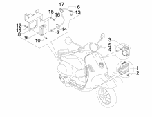 Spannungsreglerern - Elektronisches Steuergerern - Zündspule