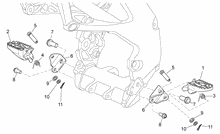 Fussrasten - Ständer