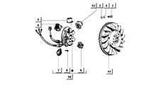 Hinterradnabebauteile (25 Stundenekilometerfassung)