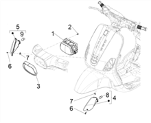 Vorderleuchten - Blinkleuchten