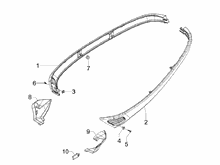 Seitenabdeckung - Spoiler