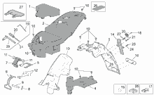 Rear headlight - Top box