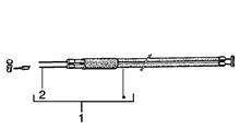 Schaltzug-vorderradbremszug
