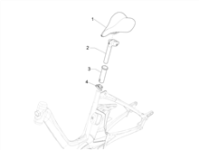 Vorderes Handschuhfach  - Schild-Rückseite