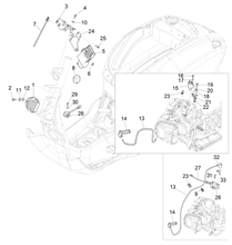 Spannungsreglerern - Elektronisches Steuergerern - Zündspule