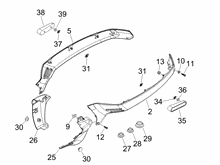 Seitenabdeckung - Spoiler