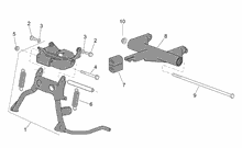 Fussrasten - Ständer