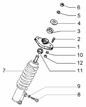 Stossdämpfer vorderer