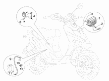 Spannungsreglerern - Elektronisches Steuergerern - Zündspule