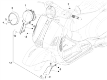 Vorderleuchten - Blinkleuchten