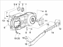 Kurbelwelledeckel - Kühlung kurbelgehäuse