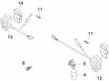 Wechselschalter - Umschalter - Druckschalter - Schalter