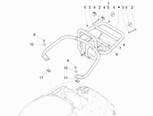 Hinterer Gepäckträger