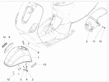Radgehäuse - Radkotflügel
