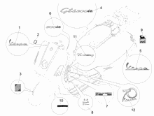 Plaketten - Verzierungen