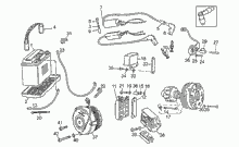Batterie - Zündung  Motoplat