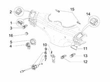Wechselschalter - Umschalter - Druckschalter - Schalter