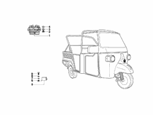 Spannungsreglerern - Elektronisches Steuergerern - Zündspule