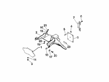 Hinterabdeckung - Kotflügellappen