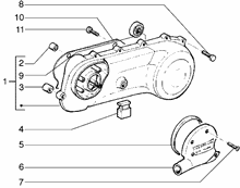 Einheit Zylinder-Kolben-Kolbenbolzen
