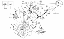 Öl- und Kraftstofftank