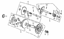 Kurbelwellengehäuse 100