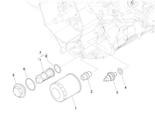 Schwungraddeckel - Ölfilter