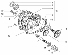 Befestigung schaltsegment