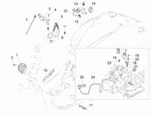 Spannungsreglerern - Elektronisches Steuergerern - Zündspule