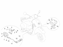 Spannungsreglerern - Elektronisches Steuergerern - Zündspule