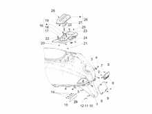 Hinterabdeckung - Kotflügellappen
