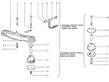 Engine securing part
