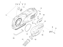 Kurbelwelledeckel - Kühlung kurbelgehäuse