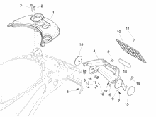 Hinterabdeckung - Kotflügellappen