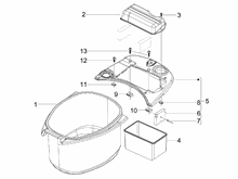 Schutzhelmgehäuse - Untersitz