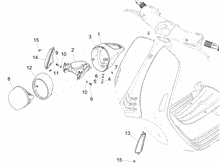 Vorderleuchten - Blinkleuchten