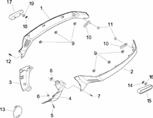 Seitenabdeckung - Spoiler
