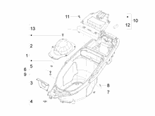 Schutzhelmgehäuse - Untersitz