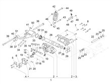 Hintere Radaufhängung - Stoßdämpfer