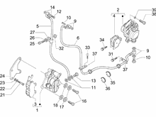 Bremschlauchen - Bremszangen
