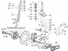 Gabel/Lenkerleitung - Steuersatz
