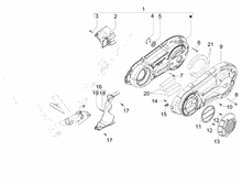 Kurbelwelledeckel - Kühlung kurbelgehäuse