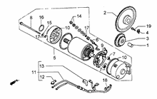 Stoßabfangendes vorgelegerad