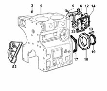 Kurbelwelle-pleuelstange-kurbelzapfen einheit