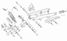 Schwinge - Stoßdämpfer
