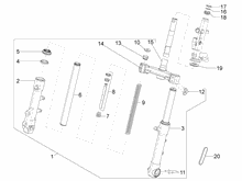 Gabel/Lenkerleitung - Steuersatz