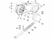 Kurbelwelledeckel - Kühlung kurbelgehäuse