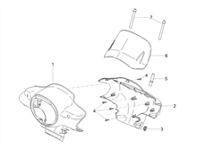 Windschild / Windschutzscheibe