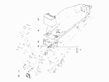 Fernschalteren - Batterie - Hupe