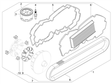 Complete wear and maintenance kit